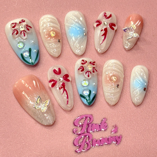 Whimsical Flower 3D