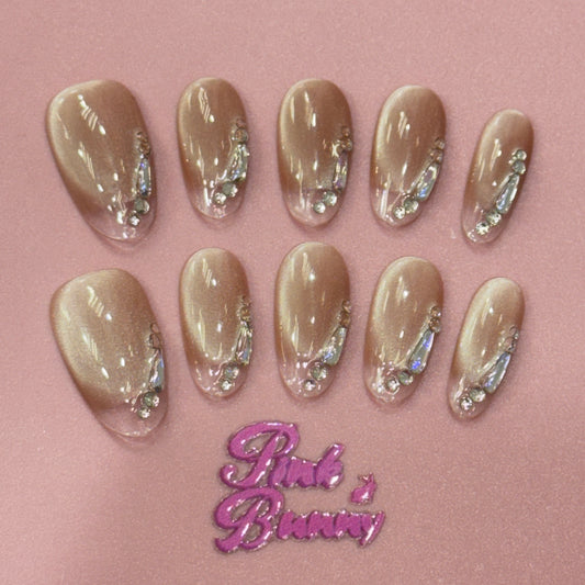 Champagne Glow Cat Eye