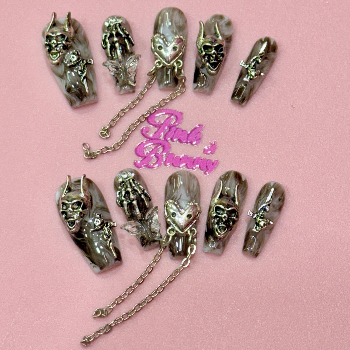 Skull & Chain Claws