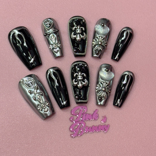 Celestial Black - Silver Gradient